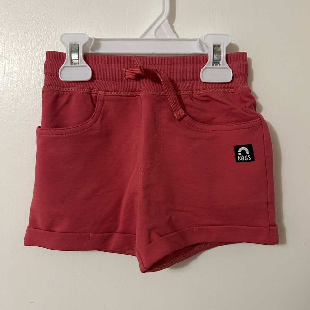 Rags to Raches Red Athletic Shorts